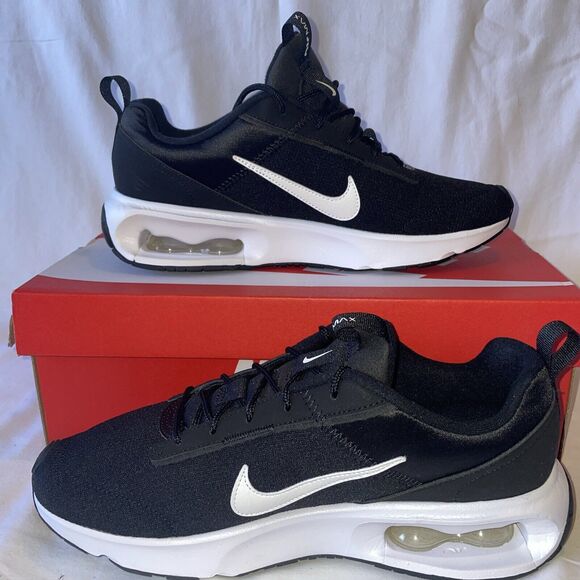 NIB Nike Air Max Interlock Lite Women's Shoes Black/White DX3705 001 - Picture 2 of 9